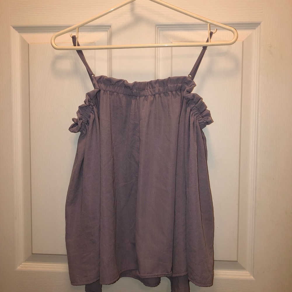 Cold shoulder shirt